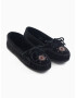 Minnetonka Mocasini 'Me to we' negru - Pled.ro