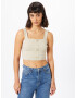 Miss Selfridge Top alb perlat - Pled.ro