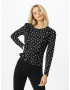 Miss Selfridge Tricou negru / alb - Pled.ro