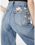 Miss Sixty Jeans albastru denim / verde / roz - Pled.ro