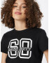 Miss Sixty Tricou negru / alb - Pled.ro