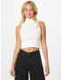 Missguided Top brodat alb - Pled.ro