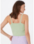 Missguided Top brodat verde deschis - Pled.ro