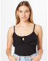 Missguided Tricou body negru - Pled.ro