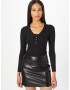 Missguided Tricou body negru - Pled.ro