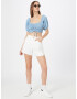 Missguided Tricou 'CHAMBRAY' albastru deschis - Pled.ro