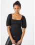 Missguided Tricou negru - Pled.ro