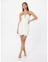 Misspap Rochie de cocktail alb - Pled.ro