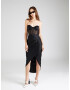 Misspap Rochie de cocktail negru - Pled.ro