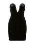 Misspap Rochie de cocktail negru - Pled.ro