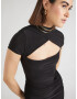 Misspap Rochie de cocktail negru - Pled.ro