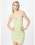 Misspap Rochie de cocktail verde deschis - Pled.ro