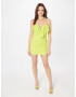 Misspap Rochie de cocktail verde stuf - Pled.ro