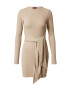 Misspap Rochie gri taupe - Pled.ro