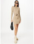 Misspap Rochie tricotat gri taupe - Pled.ro