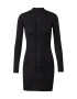 Misspap Rochie tricotat negru - Pled.ro