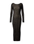 Misspap Rochie tricotat negru - Pled.ro