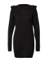 Misspap Rochie tricotat negru - Pled.ro