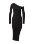 Misspap Rochie tricotat negru - Pled.ro