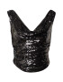 Misspap Top negru - Pled.ro