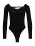 Misspap Tricou body negru - Pled.ro