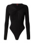 Misspap Tricou body negru - Pled.ro