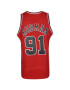 Mitchell & Ness Tricou funcțional 'DENNIS RODMAN' roși aprins / negru / alb - Pled.ro