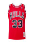 Mitchell & Ness Tricou funcțional 'Scottie Pippen' roșu / negru / alb - Pled.ro