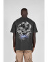 MJ Gonzales Tricou 'Higher Than Heaven' albastru / gri / gri închis / alb - Pled.ro