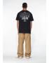 MJ Gonzales Tricou 'In tha Hood V.2' negru / alb - Pled.ro