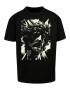 MJ Gonzales Tricou 'JESUS' negru / alb perlat - Pled.ro