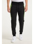 Mo SPORTS Pantaloni verde deschis / negru - Pled.ro