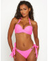 Moda Minx Slip costum de baie 'Amour' auriu / roz / transparent - Pled.ro