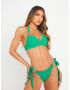 Moda Minx Slip costum de baie auriu / verde smarald - Pled.ro