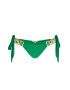 Moda Minx Slip costum de baie 'Boujee' auriu / verde iarbă - Pled.ro