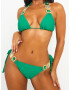 Moda Minx Slip costum de baie 'Boujee' auriu / verde / verde smarald - Pled.ro