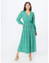 modström Rochie 'Archer' verde / alb - Pled.ro