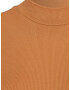 modström Tricou 'Krown' maro caramel - Pled.ro