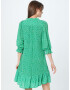 Moliin Copenhagen Rochie verde / alb - Pled.ro