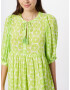 Moliin Copenhagen Rochie 'Winoa' verde deschis / alb - Pled.ro