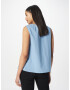 Molly BRACKEN Top albastru denim - Pled.ro