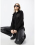 Monki Jachetă fleece negru - Pled.ro