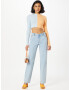 Monki Jeans albastru deschis - Pled.ro