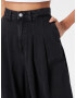 Monki Pantaloni cu cute negru denim - Pled.ro