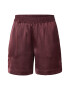 Monki Pantaloni roșu burgundy - Pled.ro