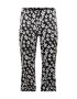 Monki Pantaloni negru / alb - Pled.ro