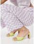 Monki Pantaloni mov pastel / alb - Pled.ro