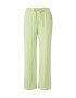 Monki Pantaloni verde pastel - Pled.ro