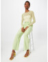 Monki Pantaloni verde pastel - Pled.ro