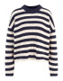 Monki Pulover crem / bleumarin - Pled.ro